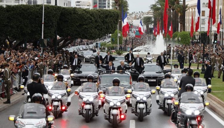 accueil Macron au Maroc Photo AFP